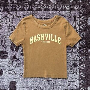 Social Culture Nashville baby tee